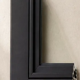 Aluminum window-frame material sample