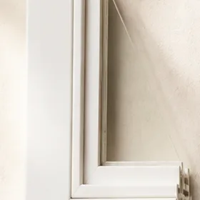 Vinyl window-frame material sample